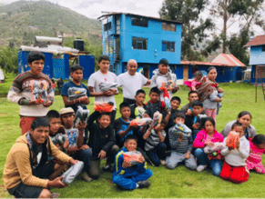 Photo of the Azul Wasi's family