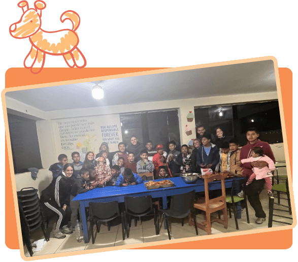 Photo of Azul Wasi's family