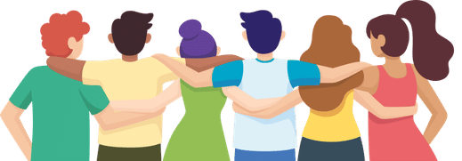 Illustration of persons in Azul Wasi